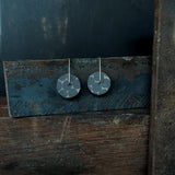 Mono Opal Dangles - Round - Black - Small