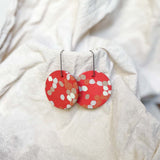 Opal Dangles - Coral - Large