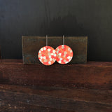 Opal Dangles - Coral - Large