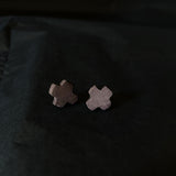 X Studs - Brown