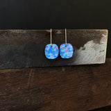 Fine Opal Dangles - Blue - Small