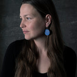 Fine Opal Dangles - Blue - Large