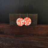 Opal Dangles - Coral - Large